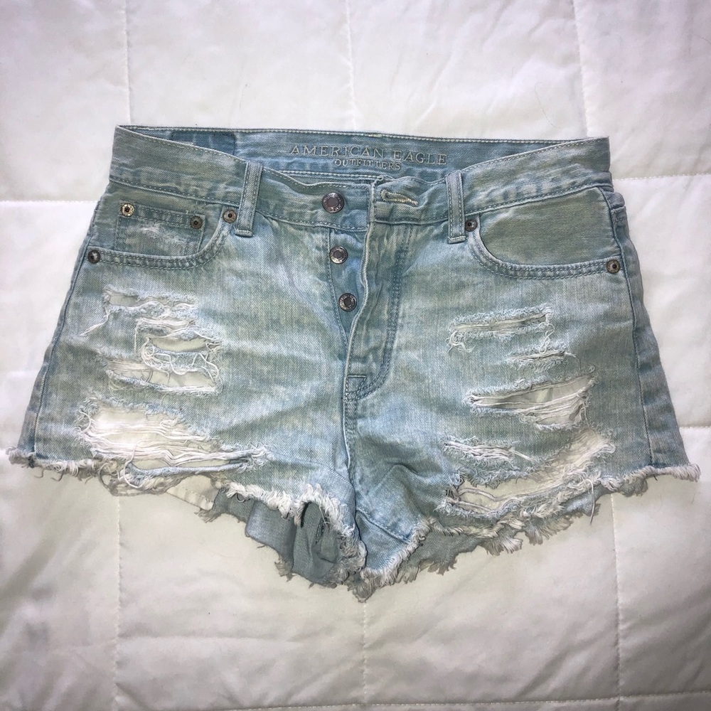 American Eagle Distressed Shorts